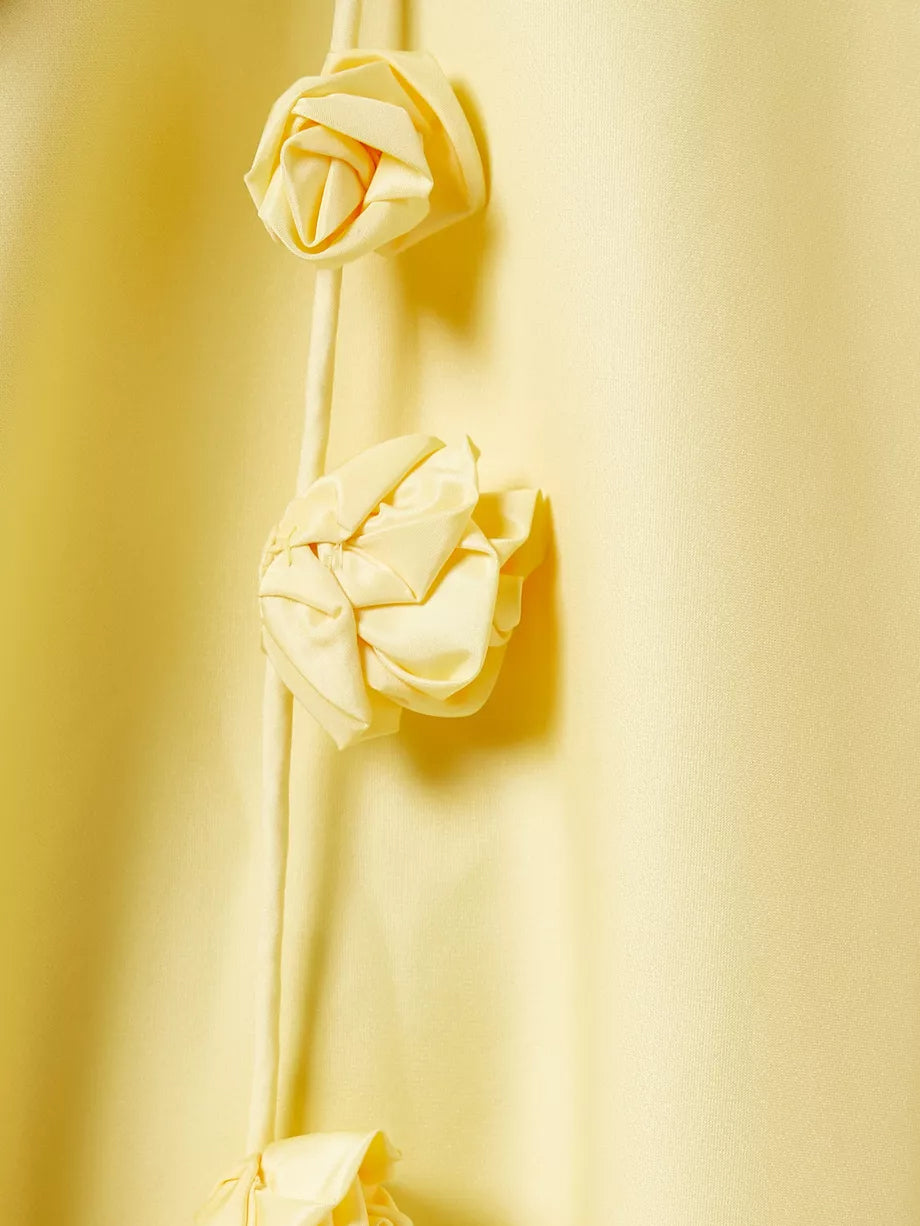 Amélie-Rose™ | Dress with 3D Rose Straps