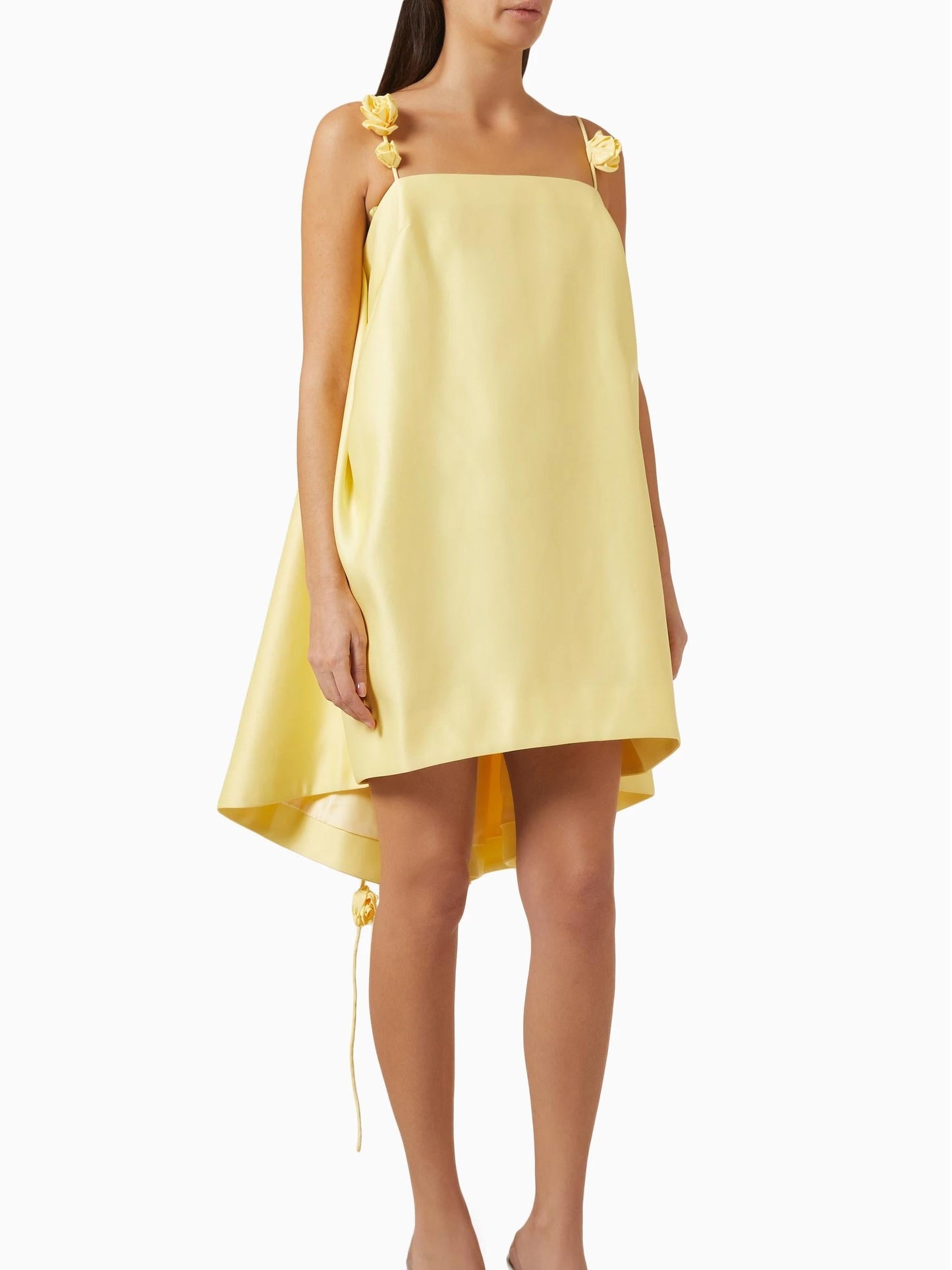 Amélie-Rose™ | Dress with 3D Rose Straps