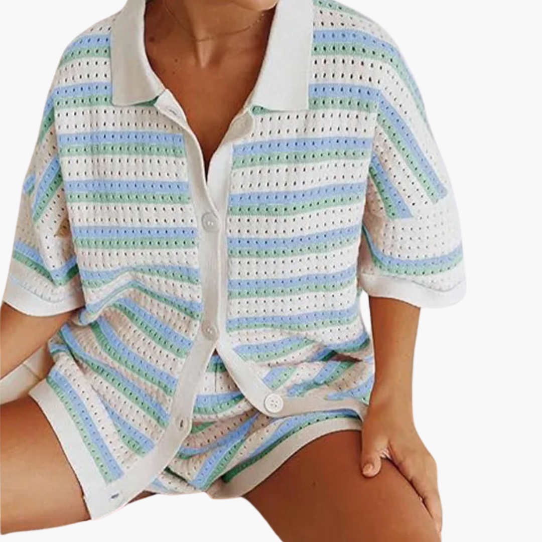 Maggie – Open-Knit Co-Ord Set