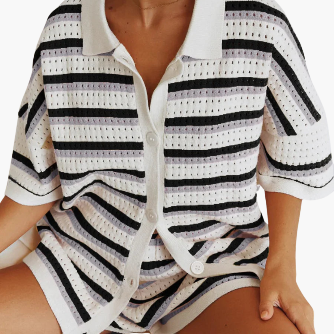 Maggie – Open-Knit Co-Ord Set
