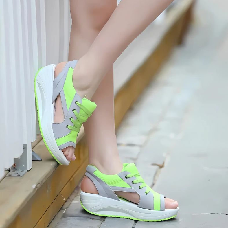 Hailey – Wedge Sneaker-Sandals