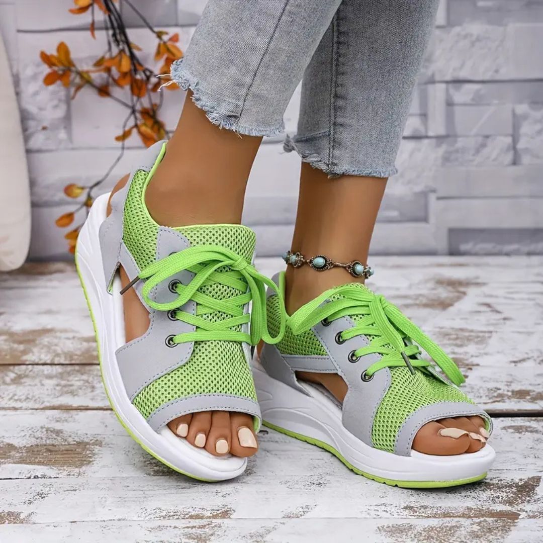 Hailey – Wedge Sneaker-Sandals