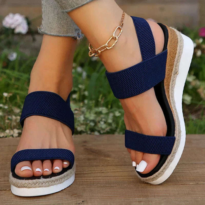 Elina™ | Elevated Comfort Platform Sandals