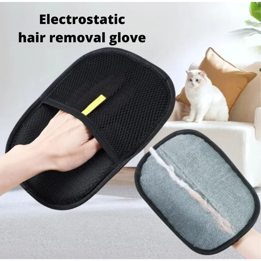 Harper – Electrostatic Pet Grooming Gloves