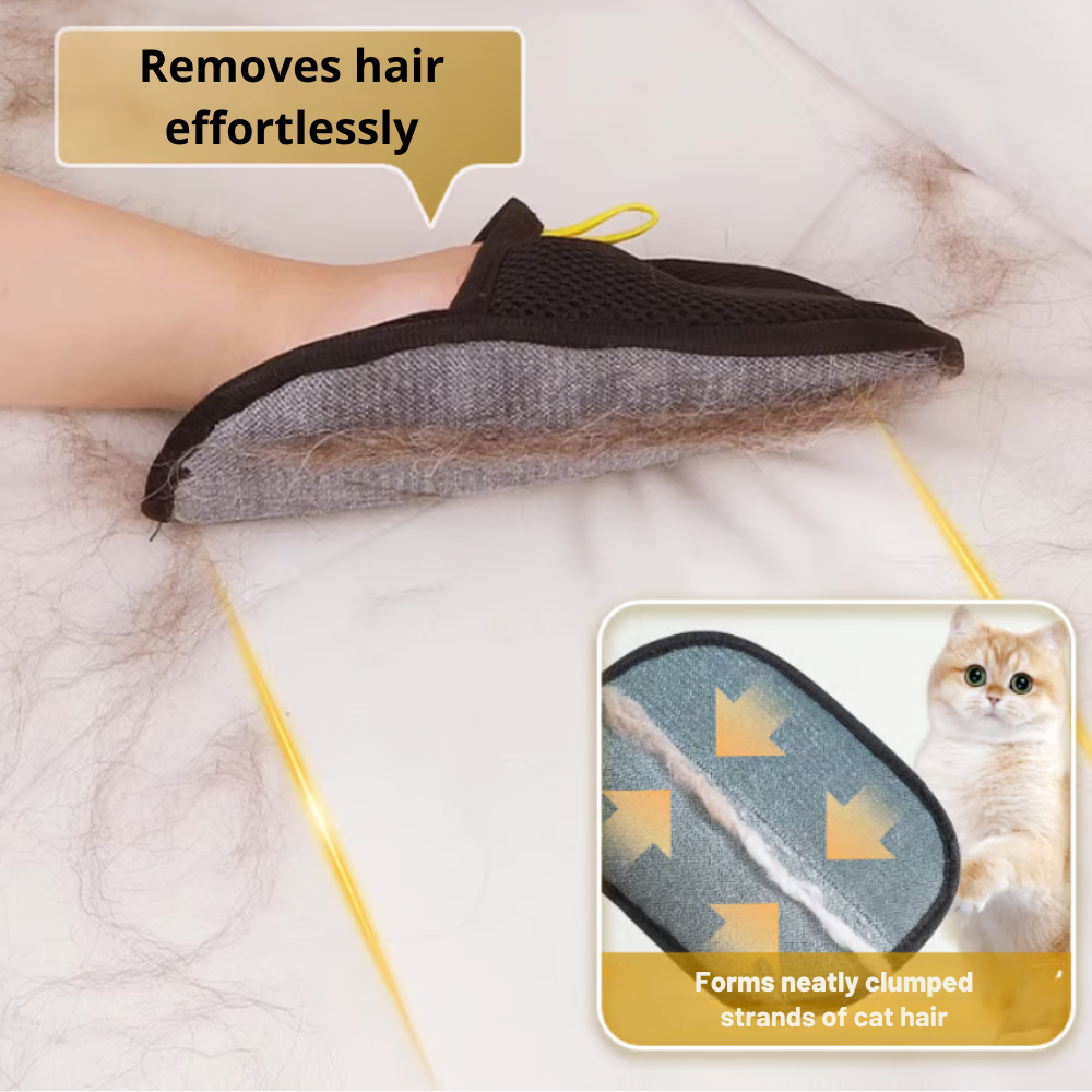 Harper – Electrostatic Pet Grooming Gloves
