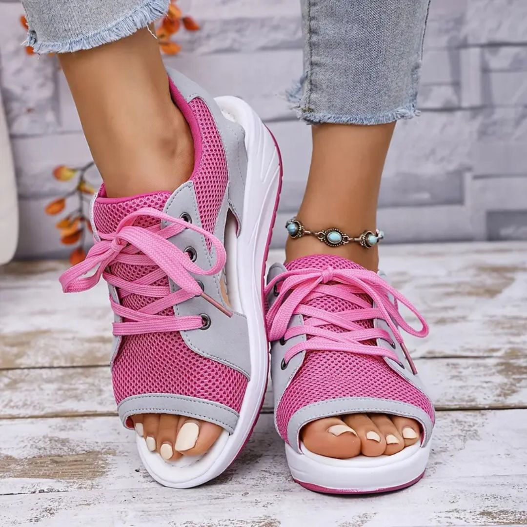 Hailey – Wedge Sneaker-Sandals