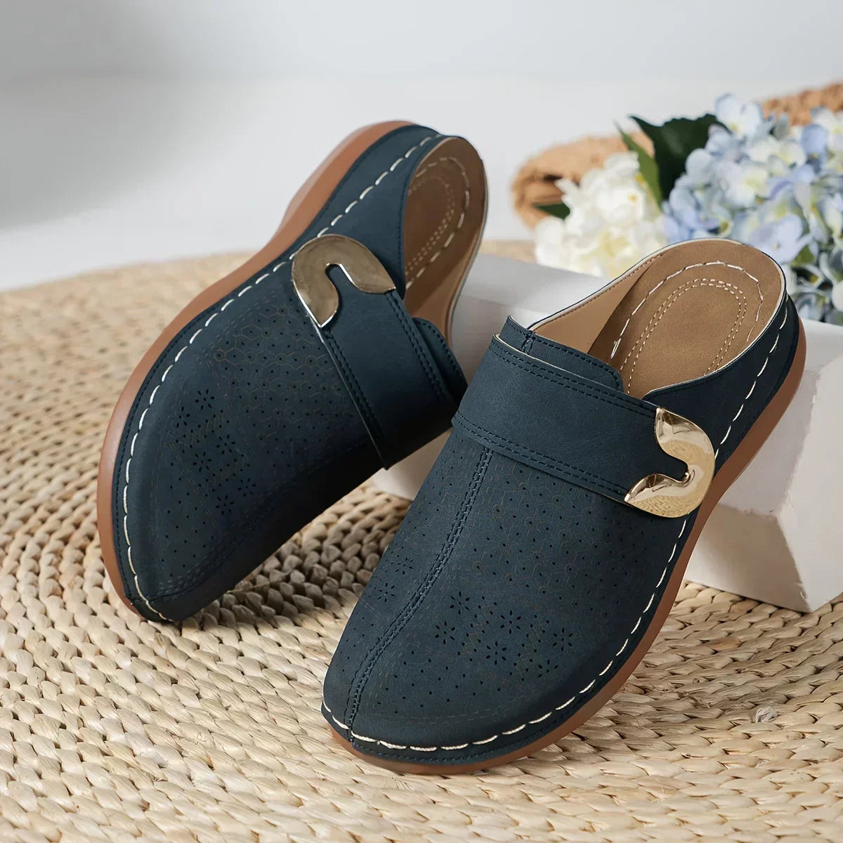 Kaela™ | Chic Supportive Wedge Sandals