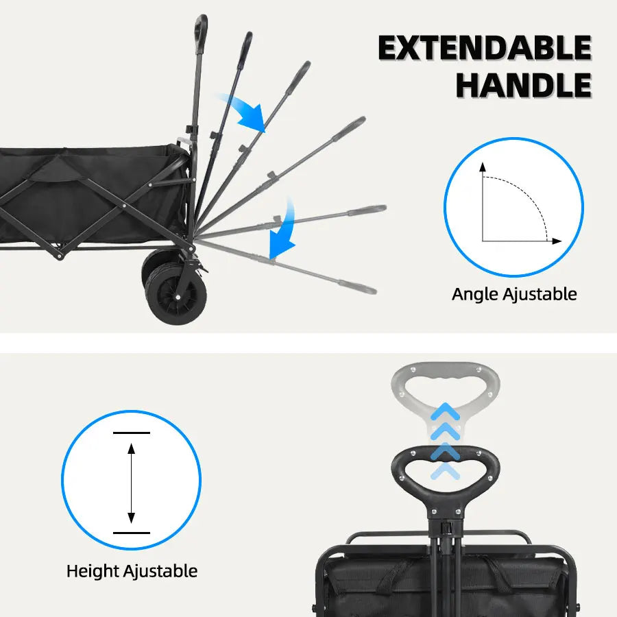 Ravvo – Heavy Duty Folding Wagon