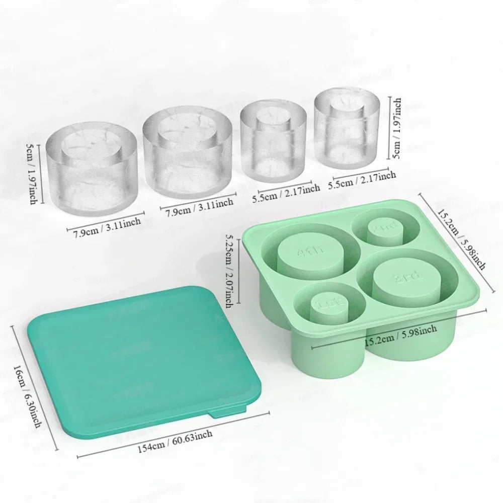 Frilo – Ice Cube Tray Set for Tumblers