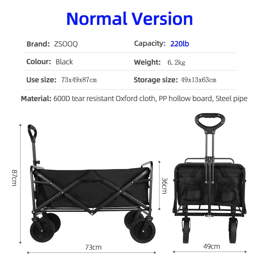 Ravvo – Heavy Duty Folding Wagon