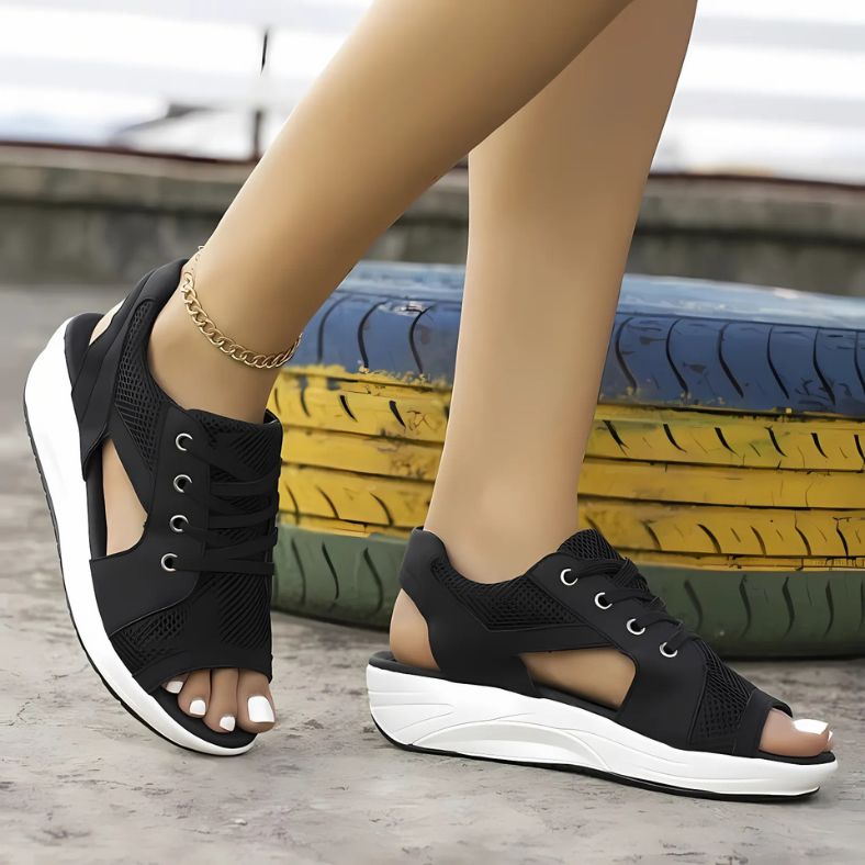 Hailey – Wedge Sneaker-Sandals