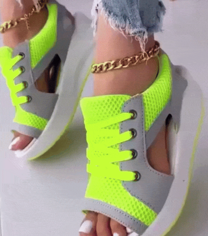 Hailey – Wedge Sneaker-Sandals