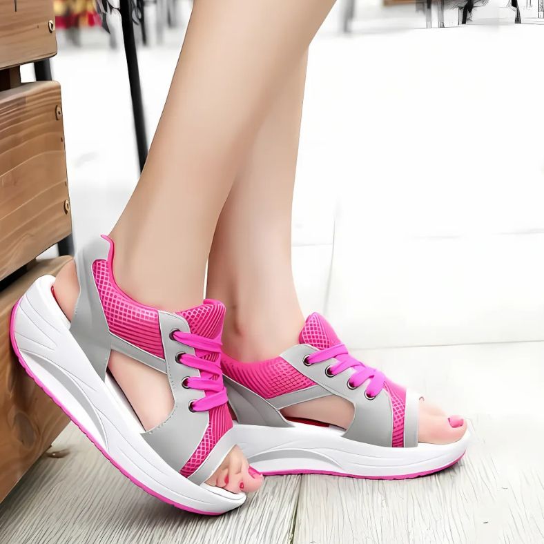 Hailey – Wedge Sneaker-Sandals