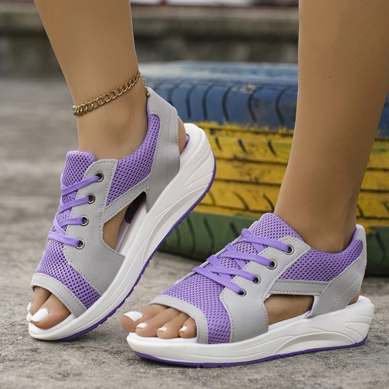 Hailey – Wedge Sneaker-Sandals