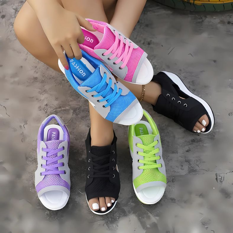 Hailey – Wedge Sneaker-Sandals