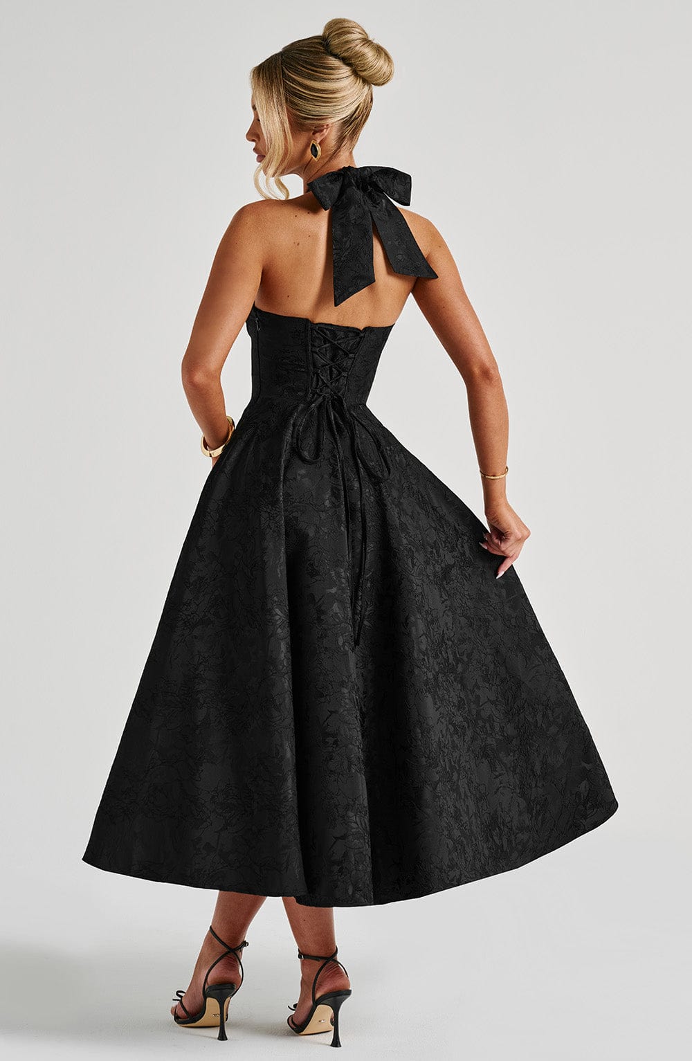 Juliet – Halterneck Midi Dress