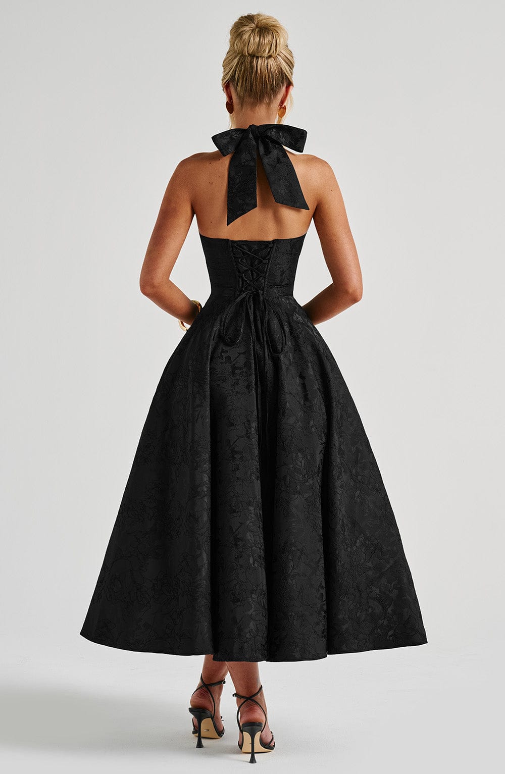 Juliet – Halterneck Midi Dress
