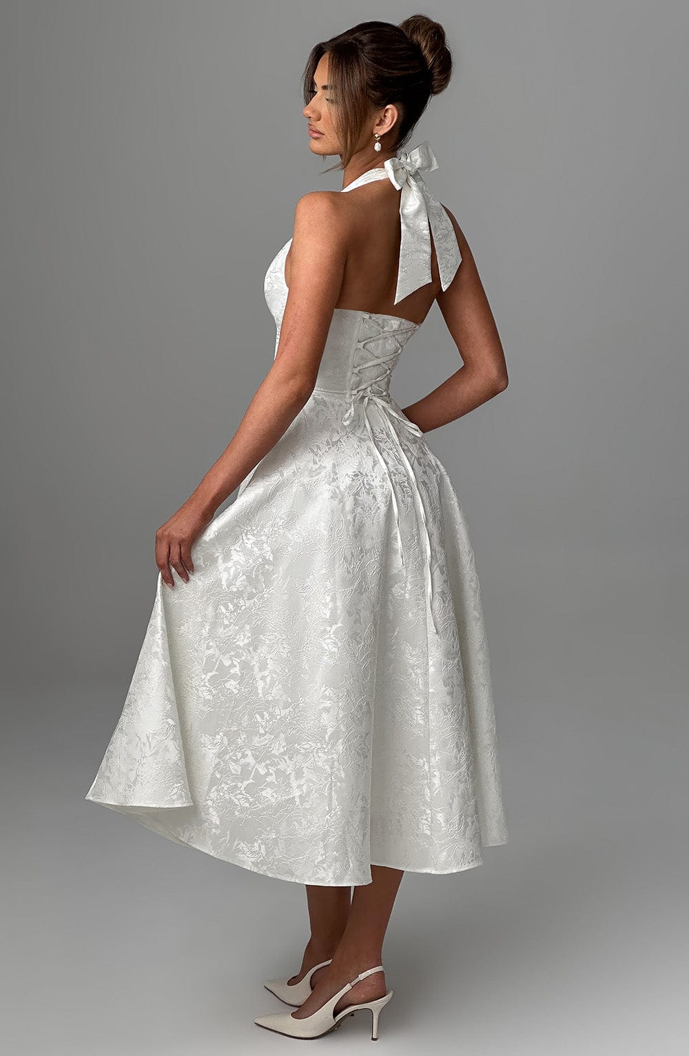 Juliet – Halterneck Midi Dress