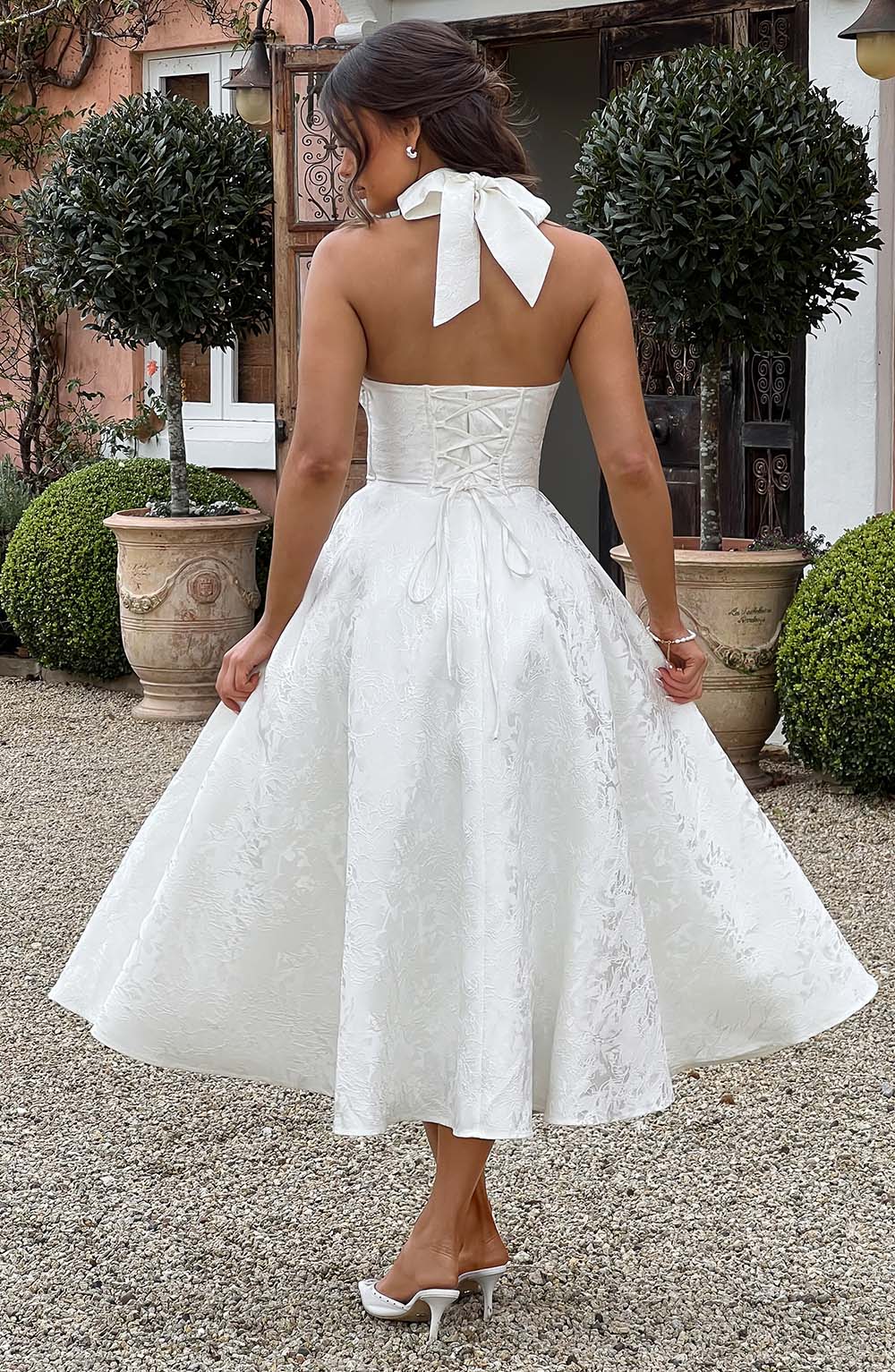 Juliet – Halterneck Midi Dress