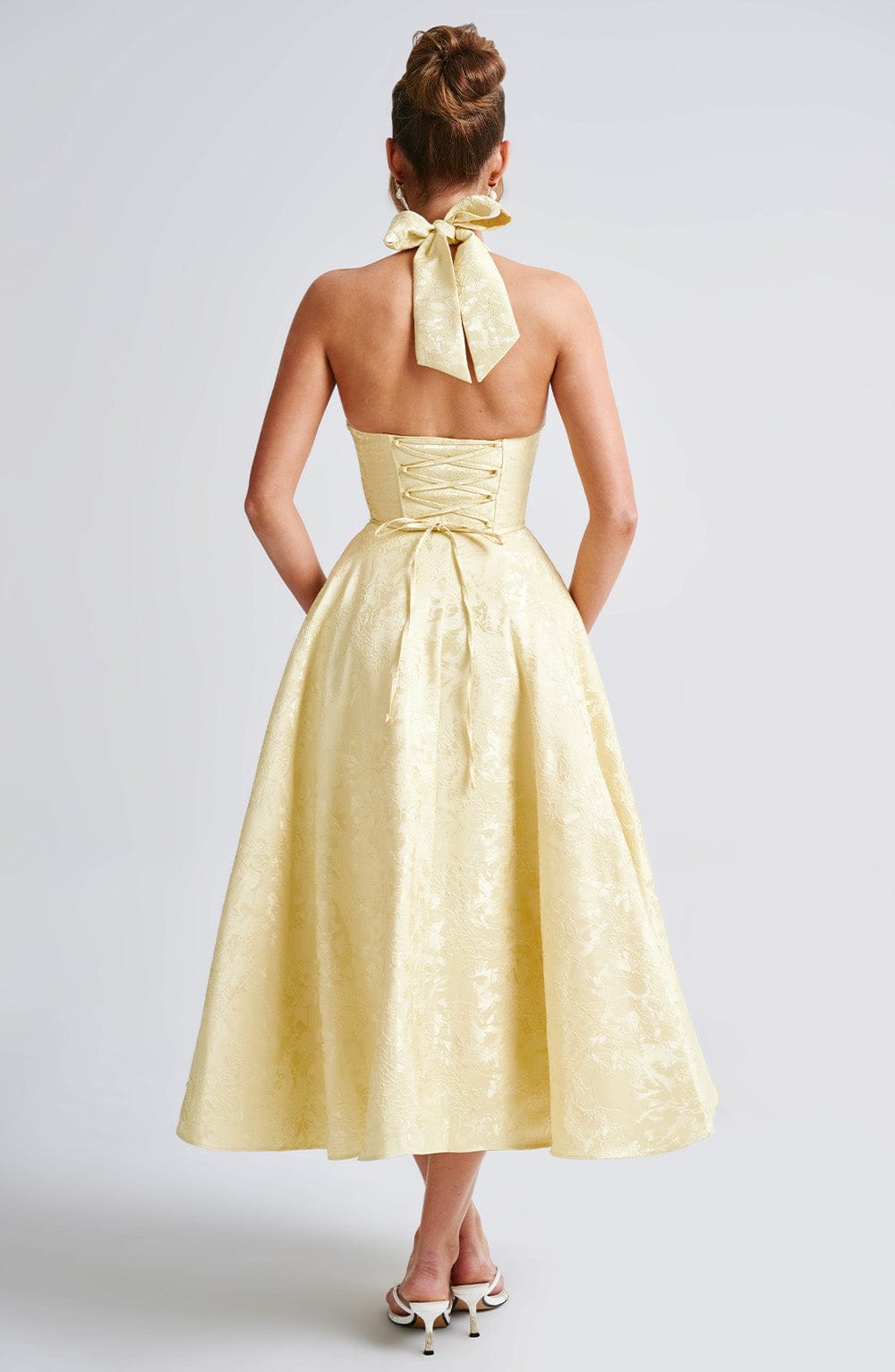 Juliet – Halterneck Midi Dress