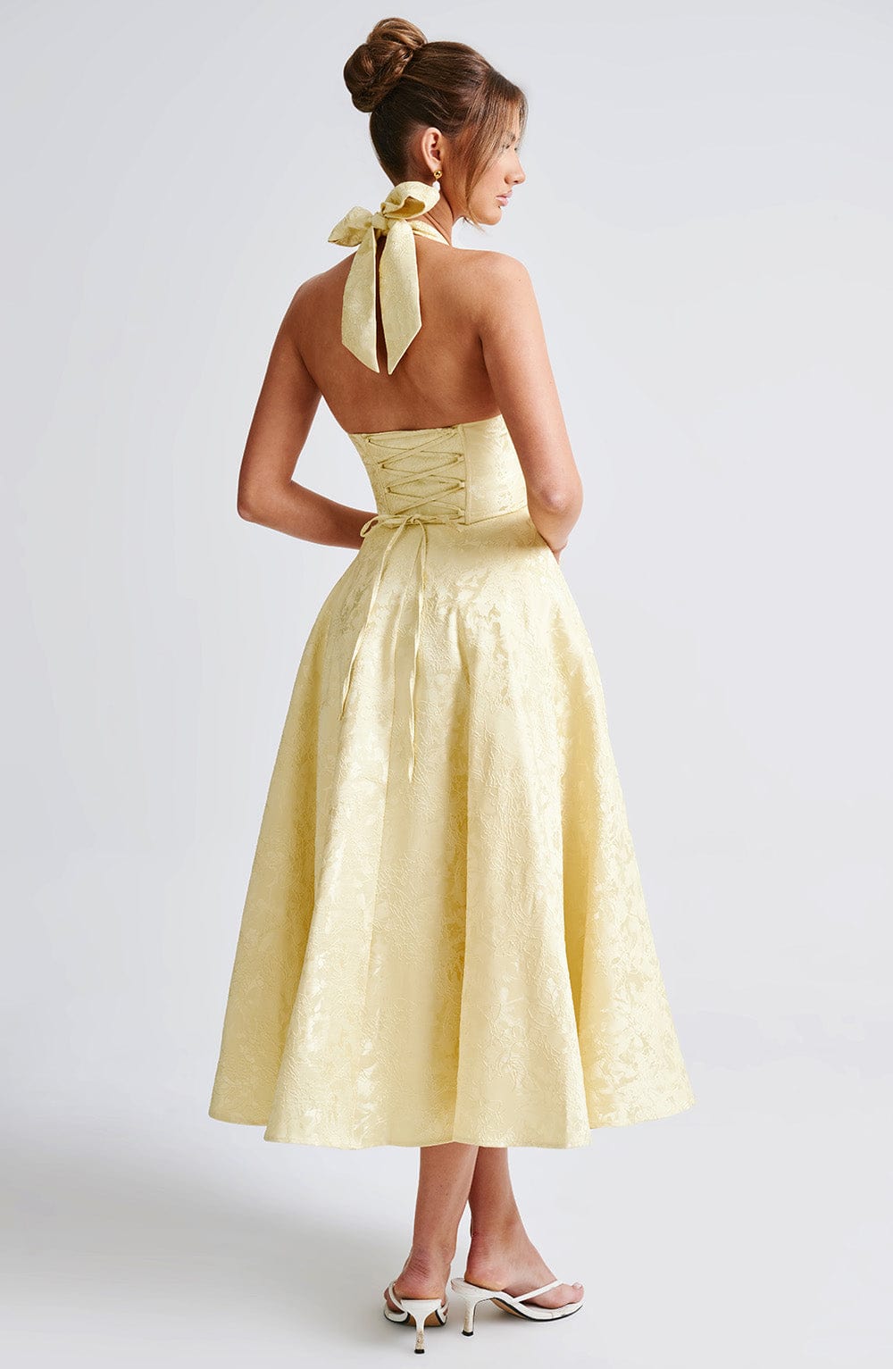 Juliet – Halterneck Midi Dress