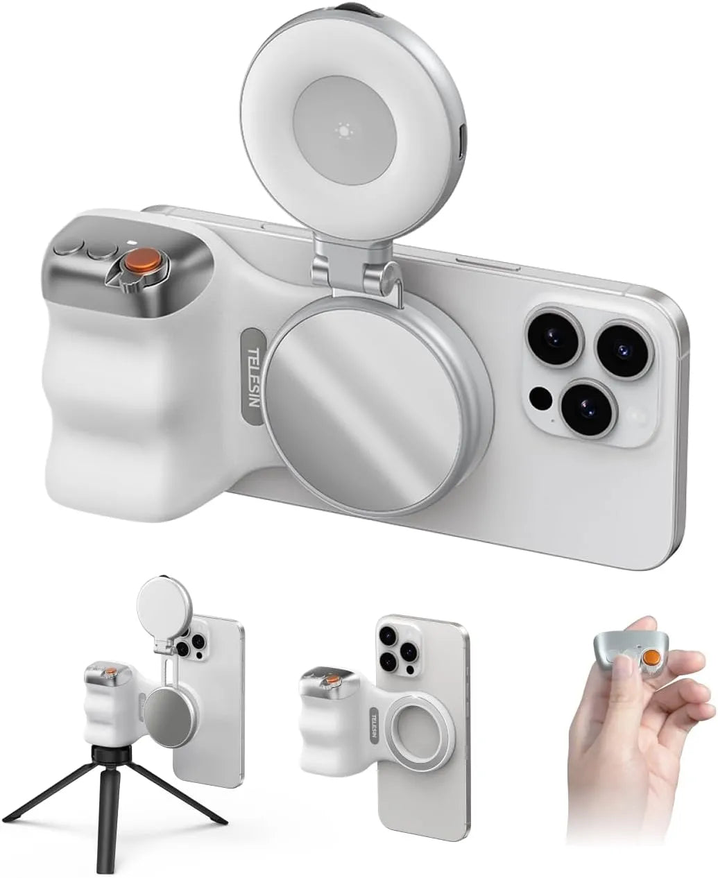Niffy | Magnetic Selfie Grip Light
