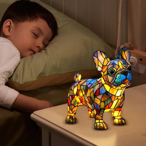 Milo – Mosaic Dog-Shaped Lamp