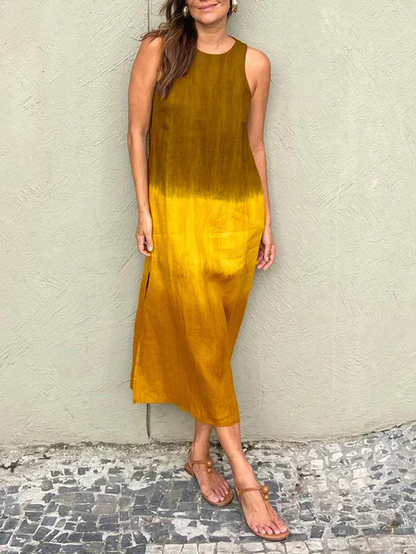 Marley – Sleeveless Ombre Midi Dress