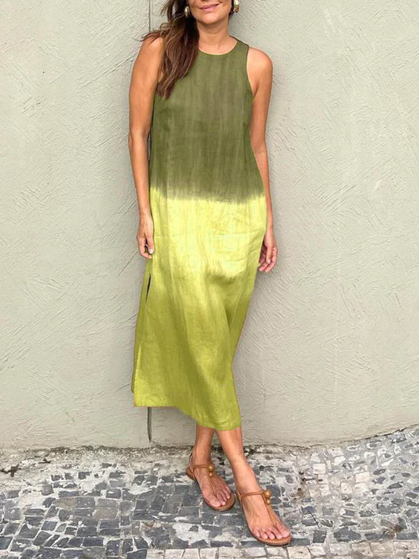 Marley – Sleeveless Ombre Midi Dress