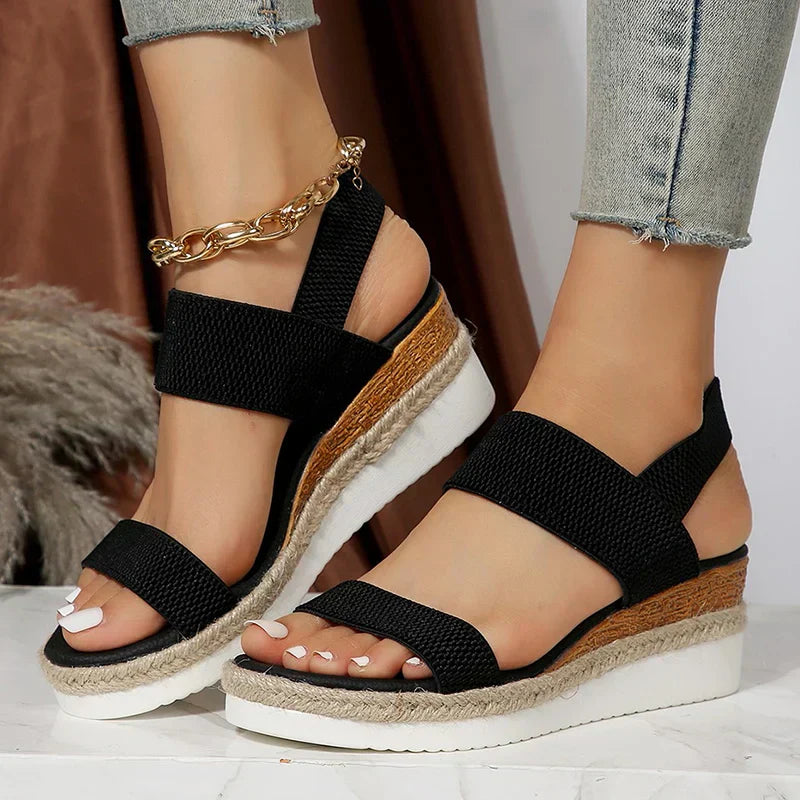 Elina™ | Elevated Comfort Platform Sandals