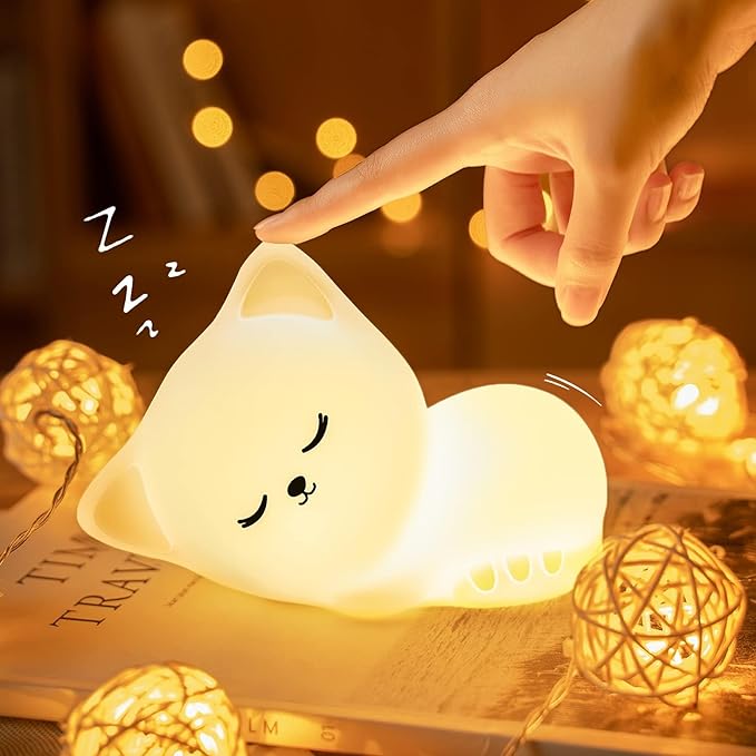 Guardian Kitty – Silicone LED Night Light