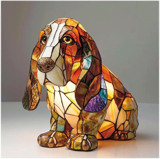 Canelle – Mosaic Dog Lamp