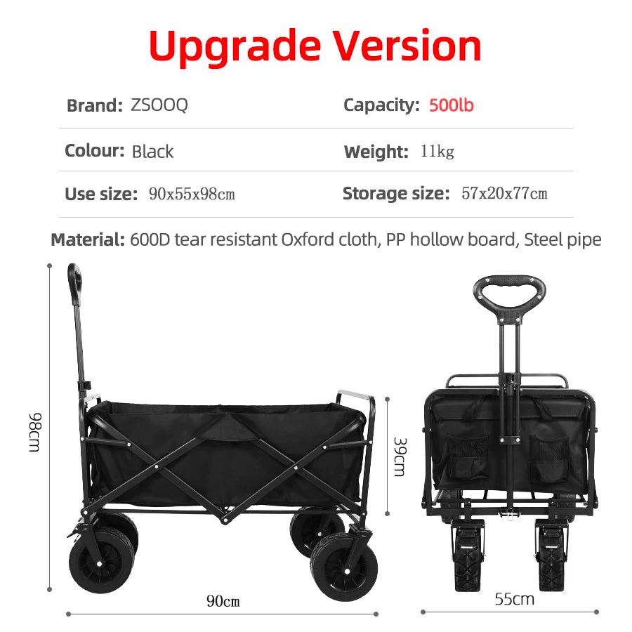 Ravvo – Heavy Duty Folding Wagon