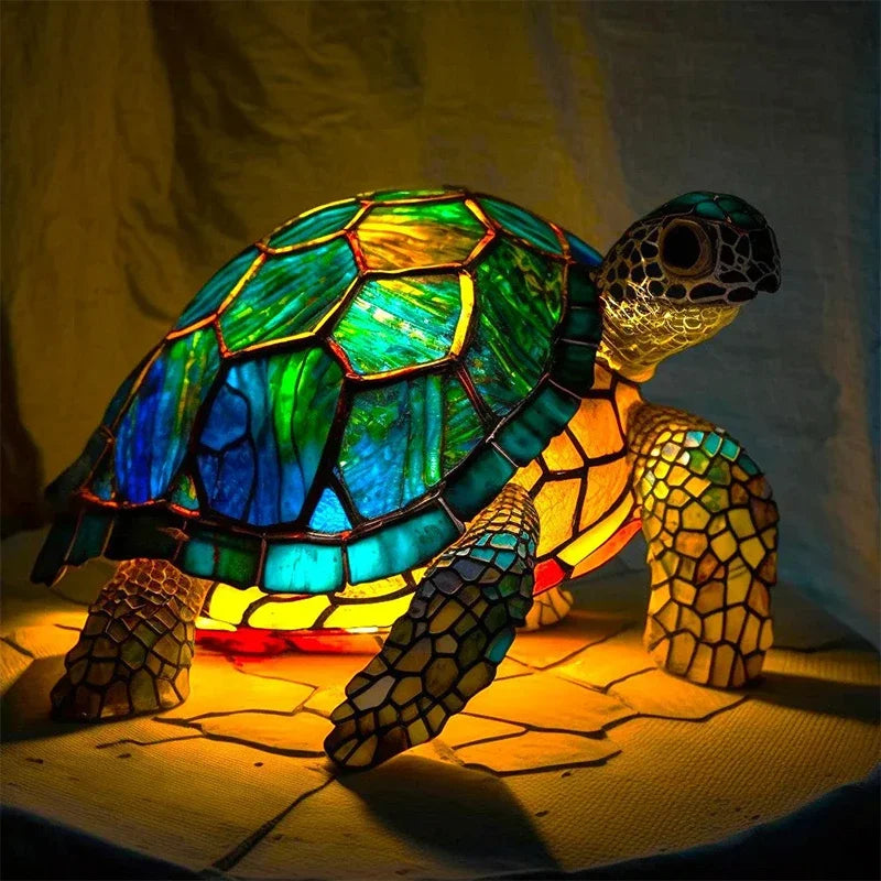 Isla – Mosaic Turtle Lamp