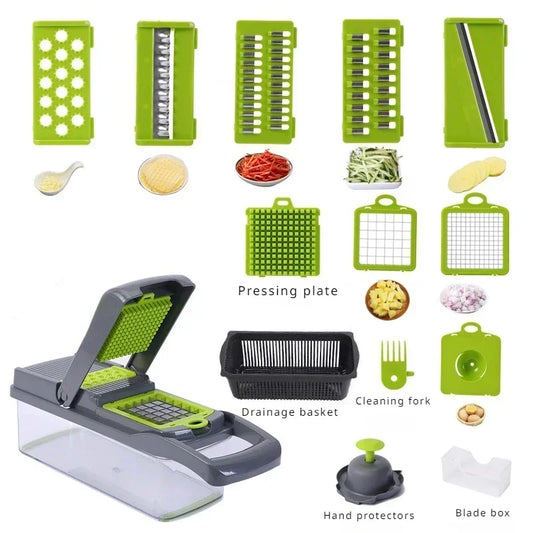 Grizza – 15-in-1 Veggie Slicer Set