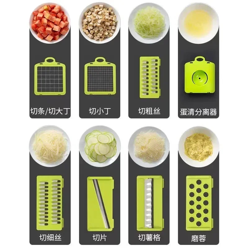 Grizza – 15-in-1 Veggie Slicer Set