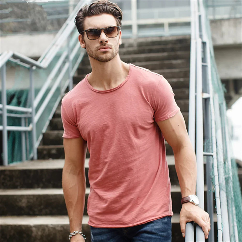 Beckhoven™ | Zomer Shirt Met Ronde Hals