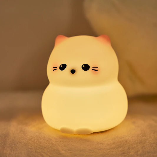 Guardian Kitty – Silicone LED Night Light