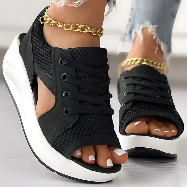 Hailey – Wedge Sneaker-Sandals
