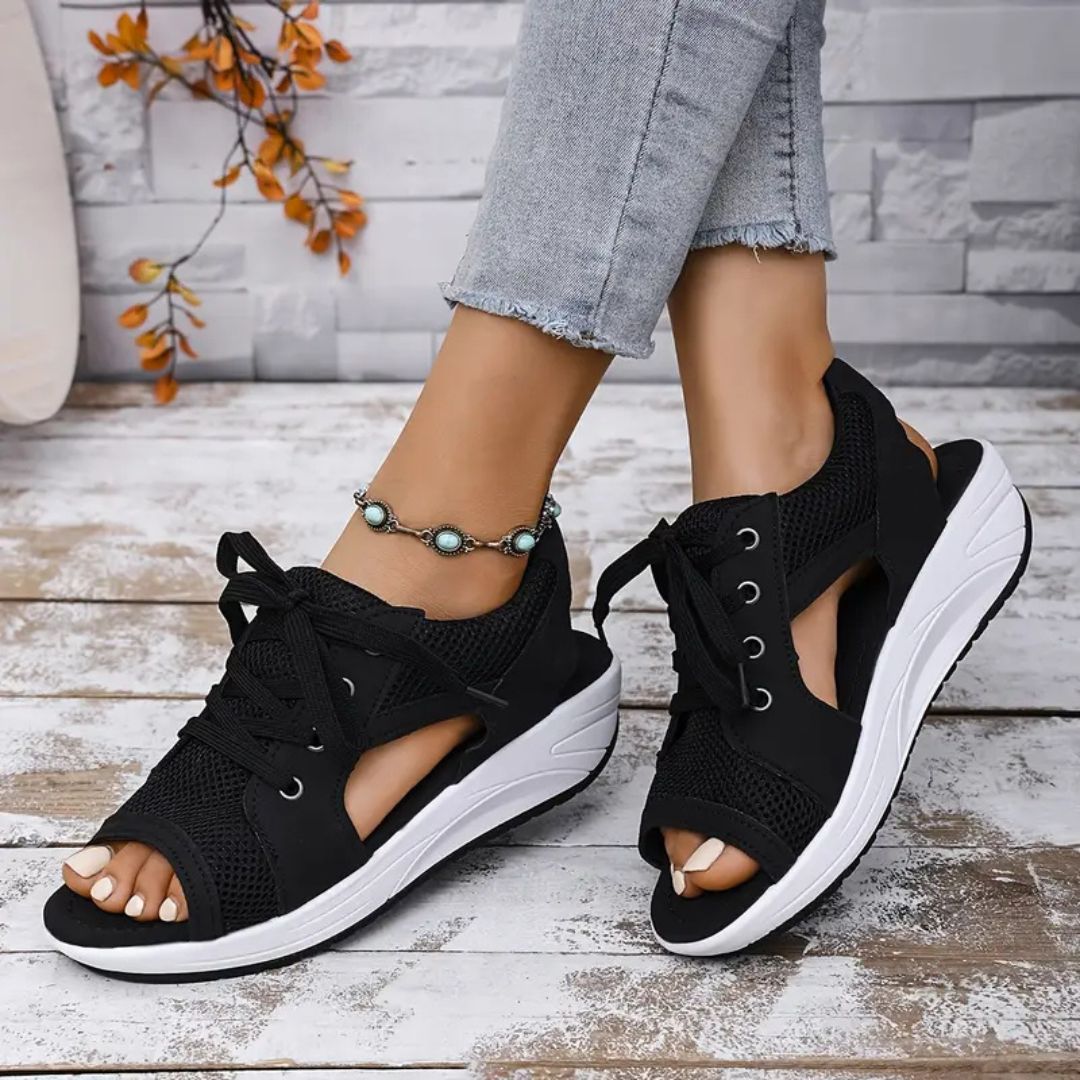 Hailey – Wedge Sneaker-Sandals