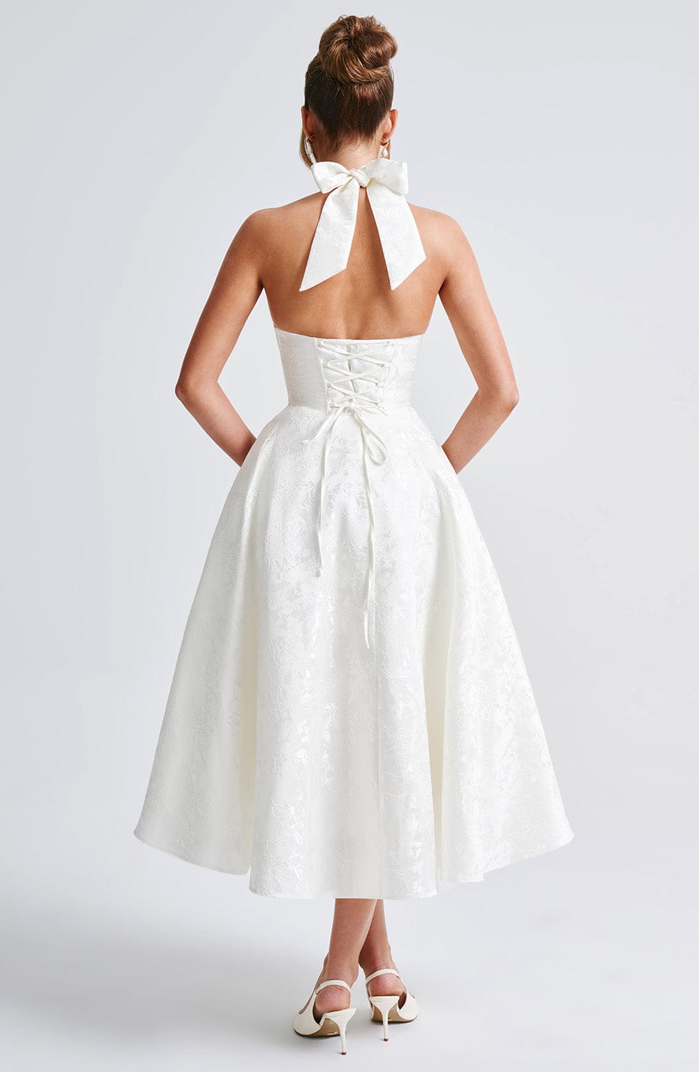 Juliet – Halterneck Midi Dress