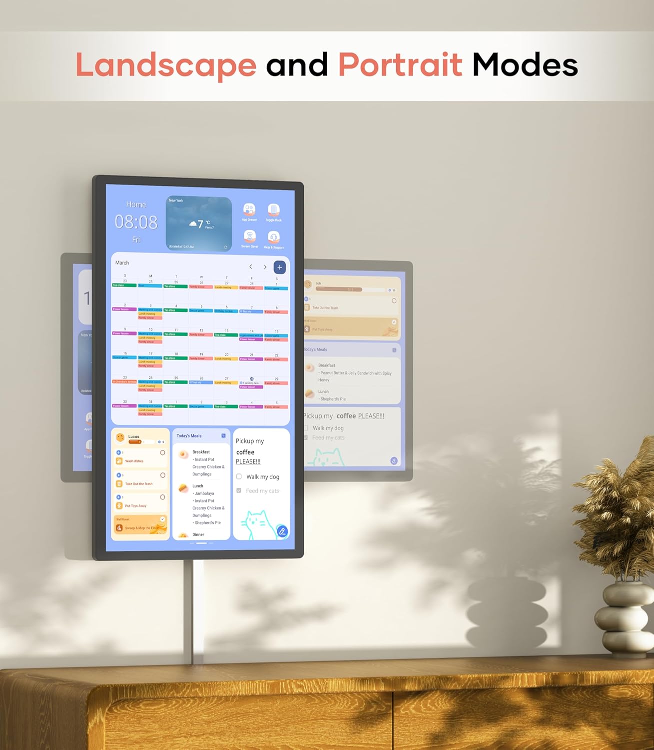 Smart Family Calendar Hub