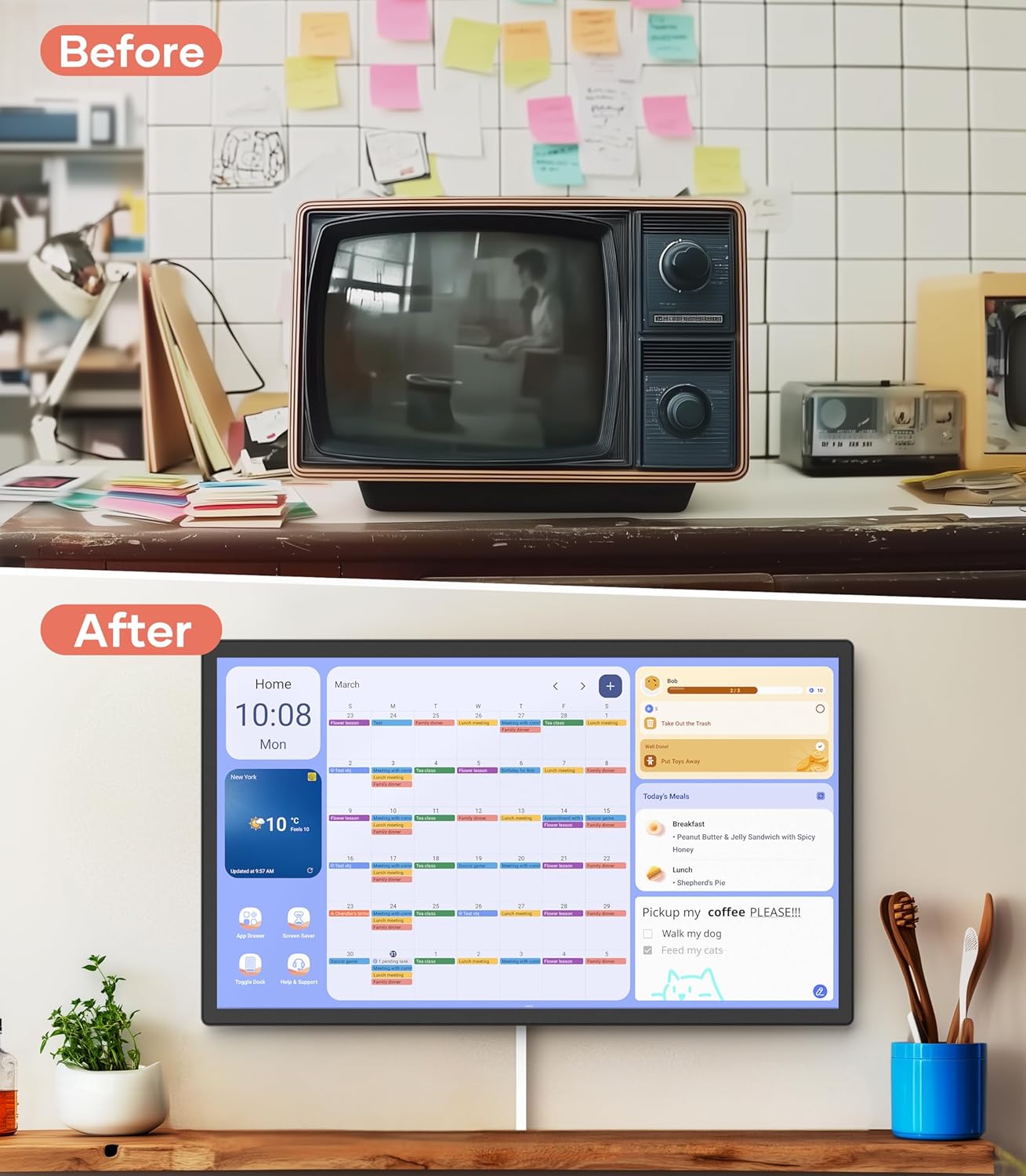 Smart Family Calendar Hub