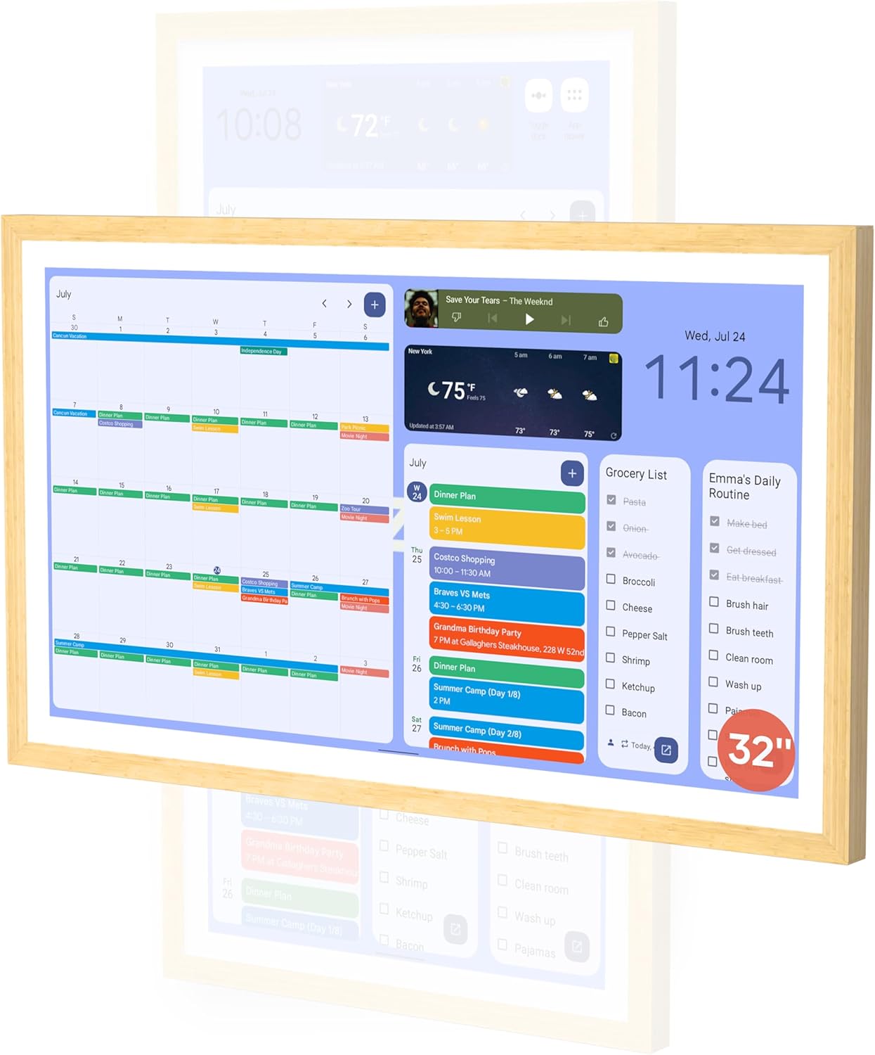 Smart Family Calendar Hub