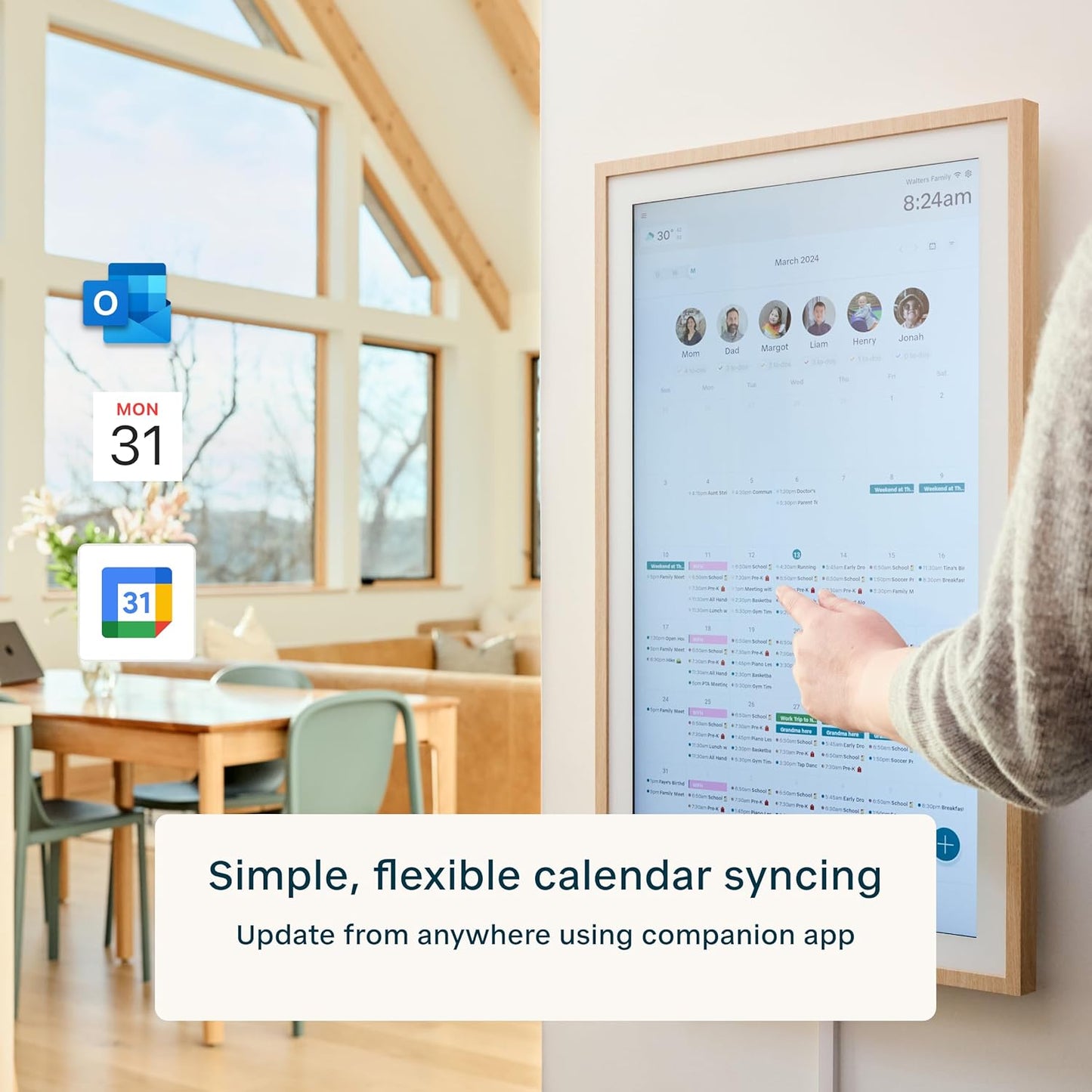 Smart Family Calendar Hub
