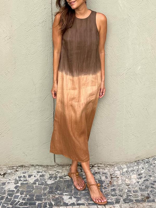 Marley – Sleeveless Ombre Midi Dress